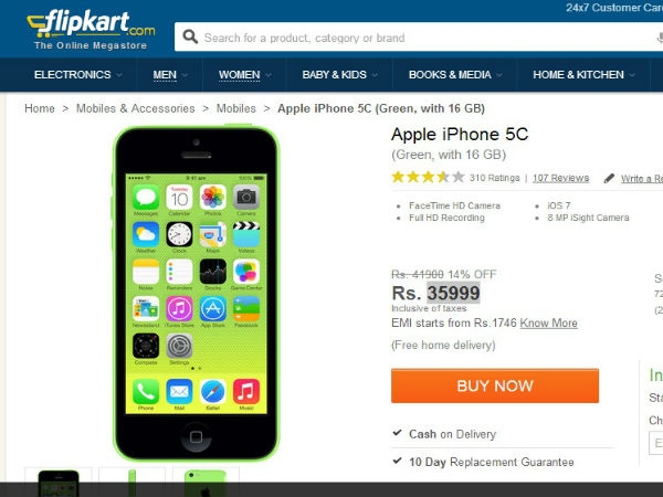 Apple iPhone 5C