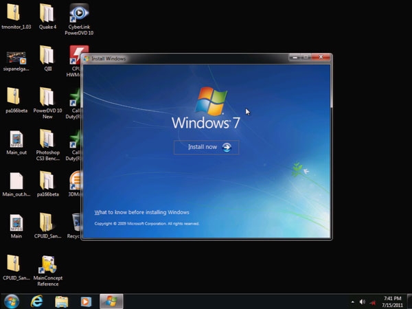Reinstall the Operating System and Programs