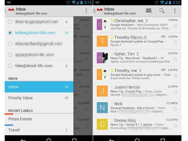 Choose how many days of mail to sync
