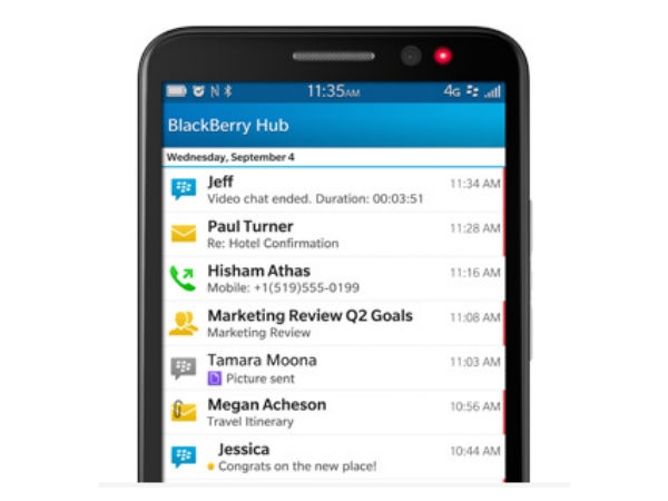 Blackberry Hub