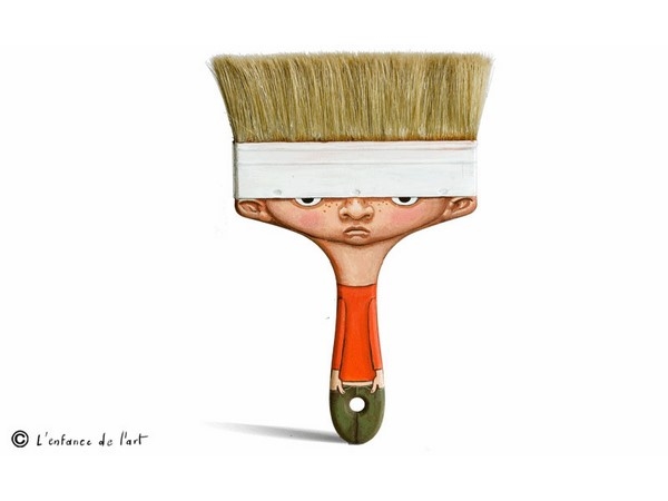 Objects Transformed Into Cartoon Characters