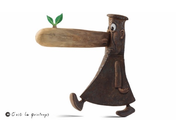 Objects Transformed Into Cartoon Characters