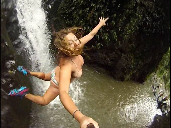 Geronimo! selfie