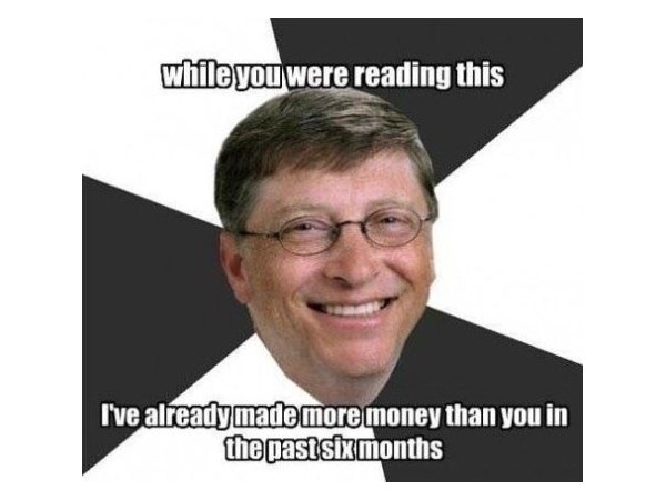 Bill gates funny tech memes 