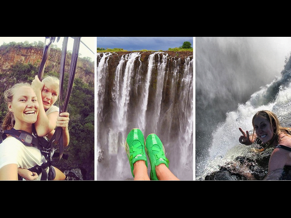 Fearfull selfie photos