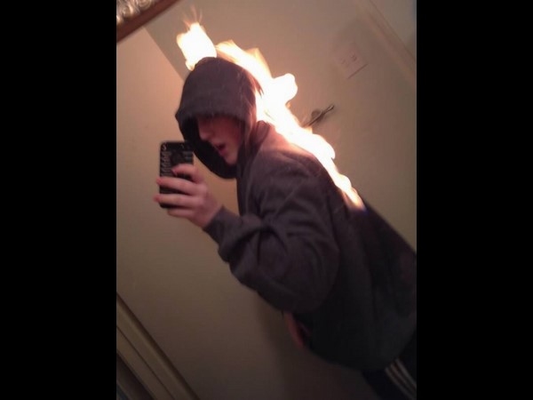 Most dangerous selfie