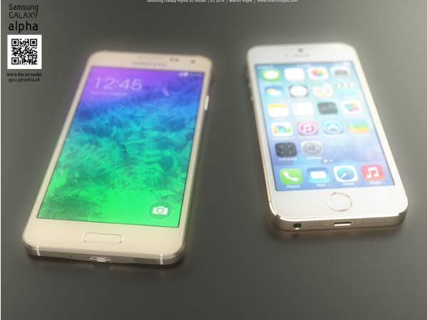 iPhone 6 vs Samsung Galaxy Alpha