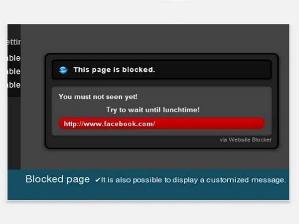 वेबसाइट ब्‍लॉकर 