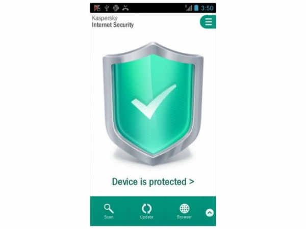 कैसपरस्‍काई मोबाइल सिक्‍योरिटी ऐप 