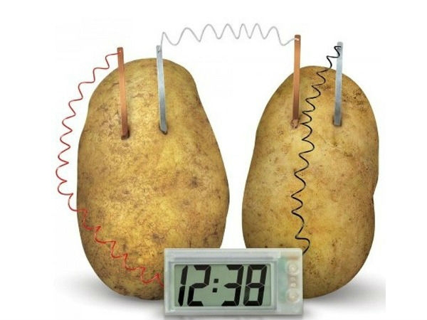 Potato clock