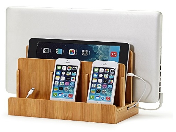 Bamboo Multi Device Charging Station