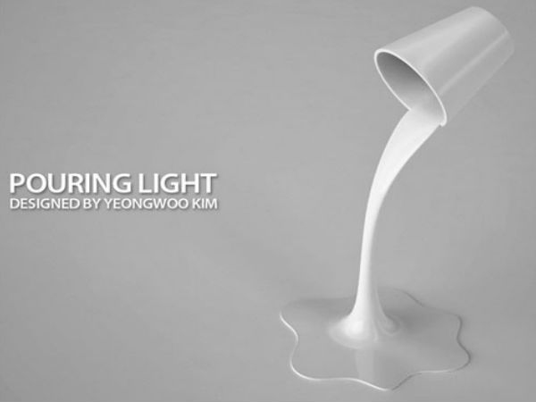 Pouring Light Lamp
