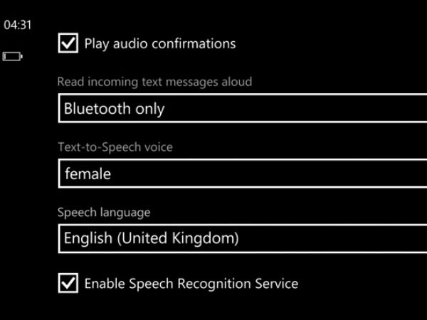 Speak up!