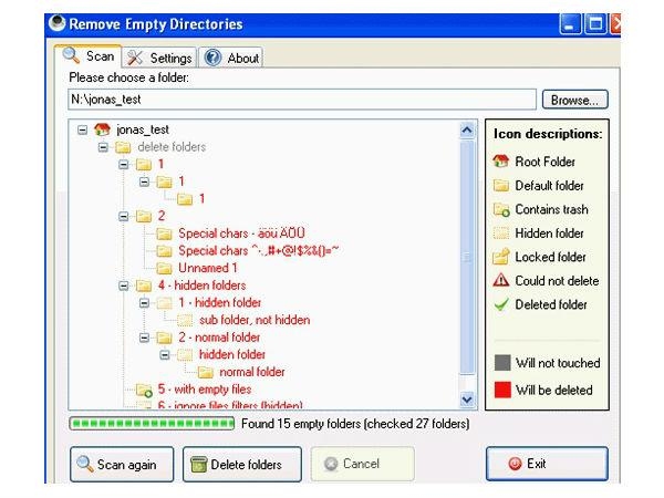 Remove Empty Directories