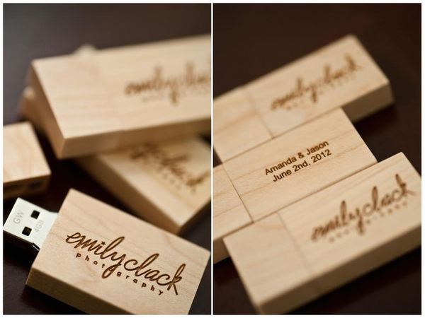 wooden pendrive