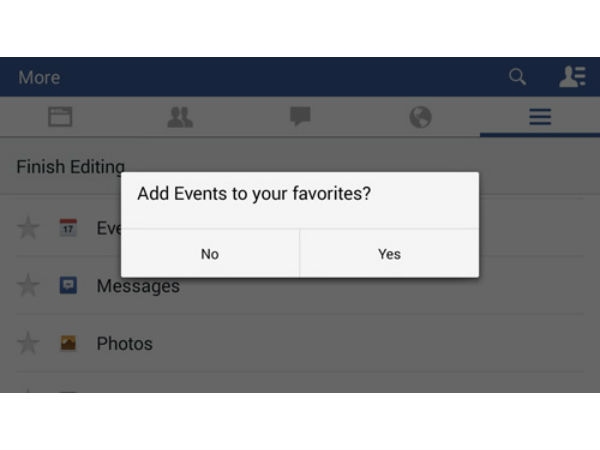 Organize Your Favorites