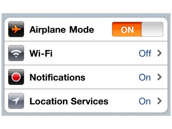 flight mode