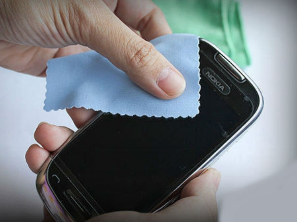 Clean your phone