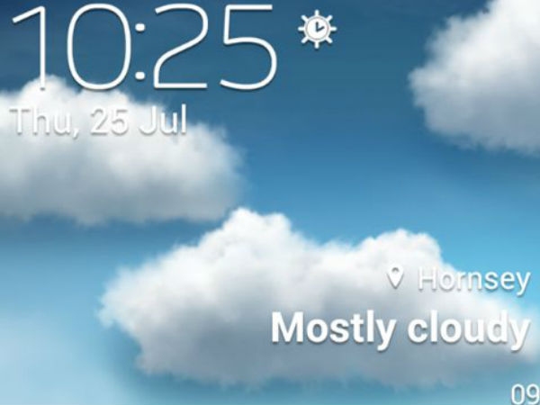 Cloudy Widget