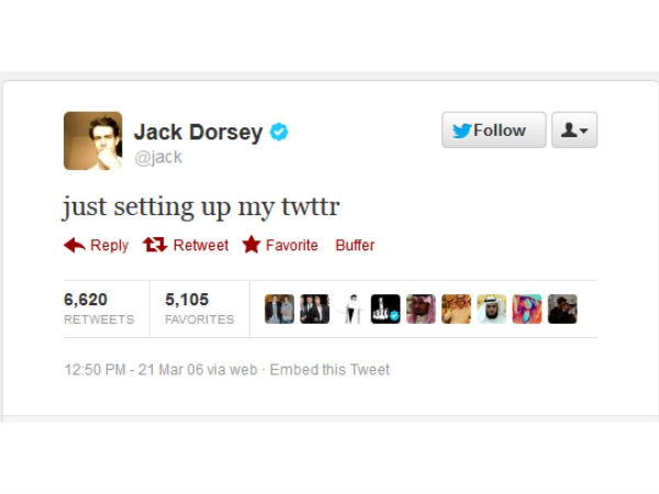 The First Tweet
