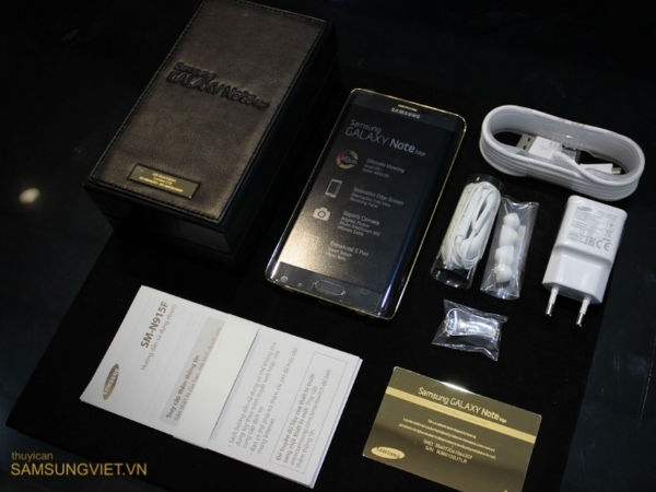 Gold plated Samsung Galaxy Note Edge