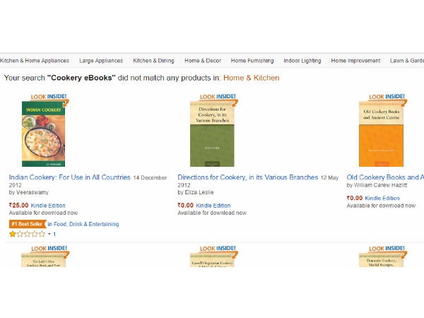 Cookery eBooks