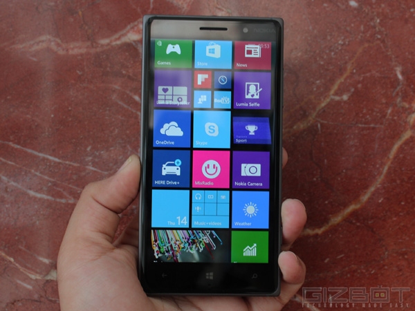 9. Microsoft Lumia 830