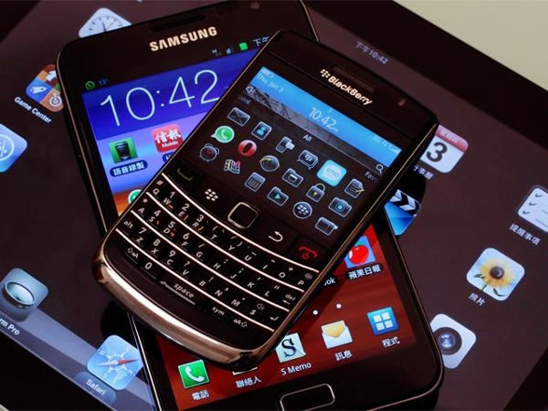 3. BlackBerry thumb