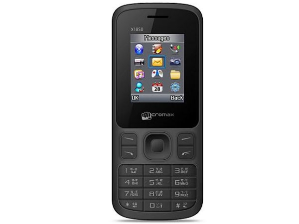 माइक्रोमैक्स JOY X1850 (काला)