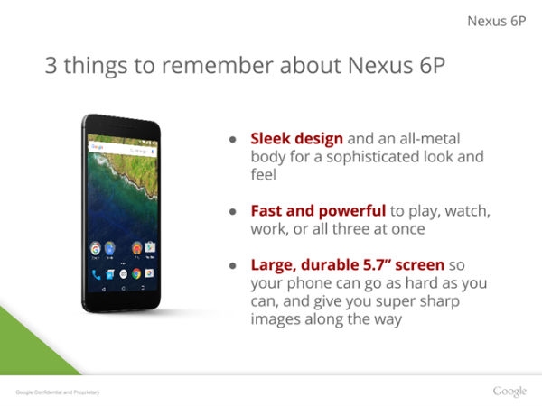 Nexus 6P- फीचर्स