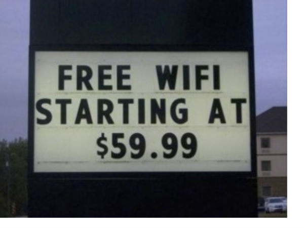 अजीब-गरीब wifi साइन बोर्ड्स!
