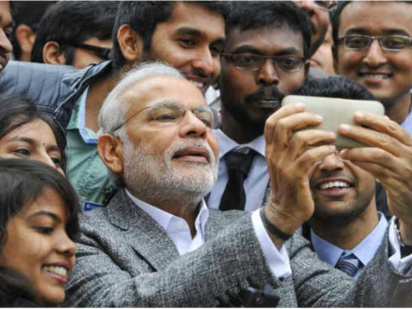 पीएम मोदी और उनकी फेमस सेल्फीज..!