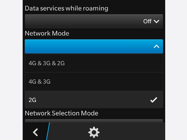 Use 2G mode