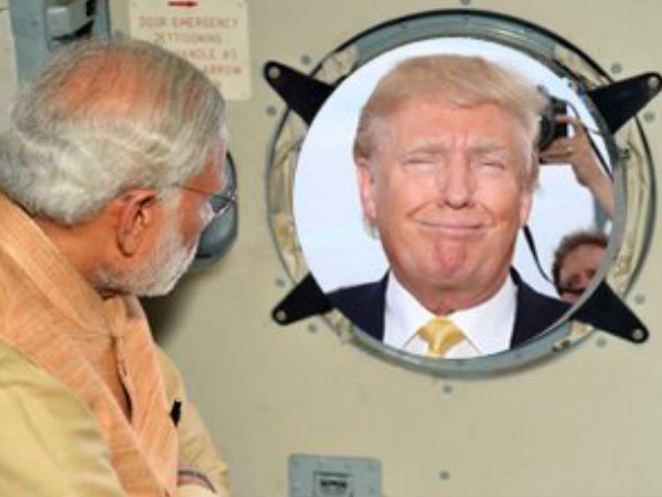 मोदी के चेन्नई हवाई दौरे की फोटो शॉप तस्वीरें..!