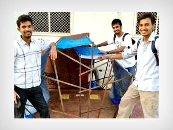 2. Portable house for construction workers
