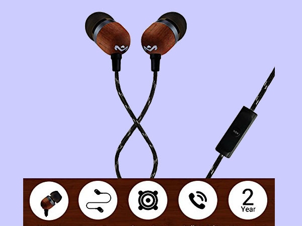 House of Marley Smile Jamaica EM-JE041-SB In-Ear हैडफ़ोन