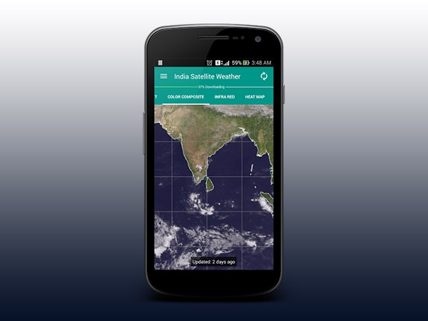 1- इंडिया सेटेलाइट वेदर (India Satellite Weather)