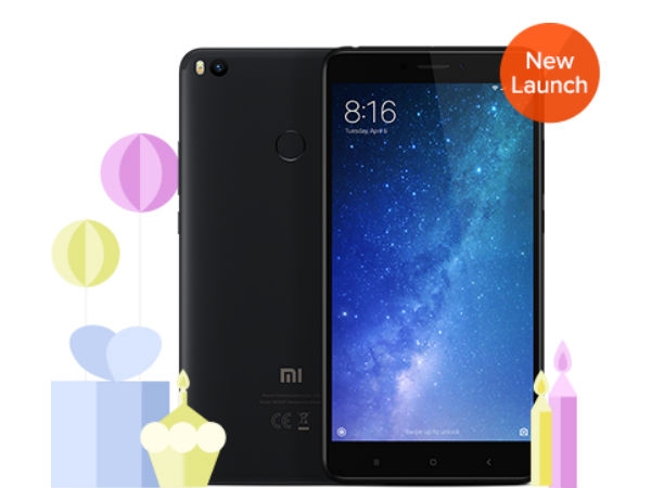 Xiaomi Mi MAX 2 पर 13% की छूट