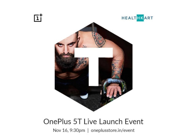 Healthkart और पीवीआर इंडिया ने भी OnePlus 5T को किया वेलकम-
