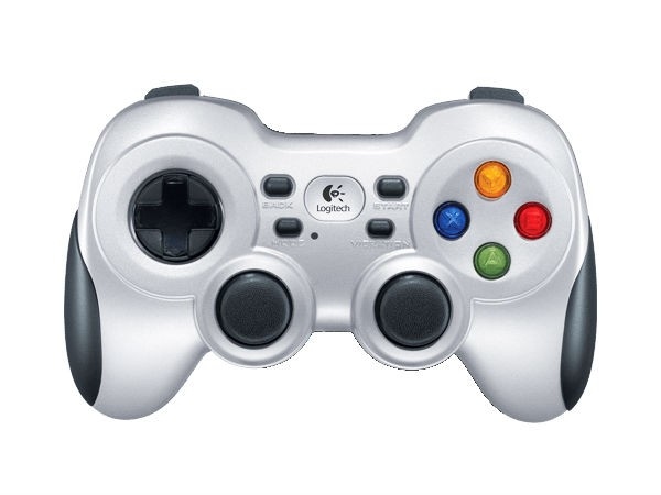 Logitech Wireless Gamepad F710 (Silver, Black, For PS3, PS2, PC) 32 परसेंट डिस्काउंट-