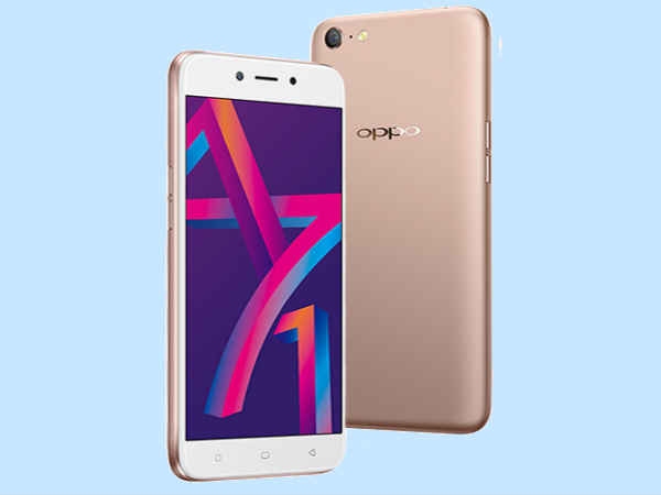 13MP कैमरा के साथ Oppo A71 (2018) भारत में लॉन्च, कीमत 9,990 रुपए 13MP कैमरा के साथ Oppo A71 (2018) भारत में लॉन्च, कीमत 9,990 रुपए