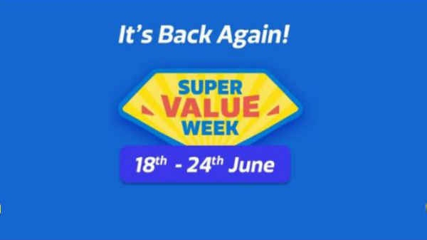 Flipkart सुपर वैल्यू वीक शुरू, स्मार्टफोन पर बंपर डिस्काउंट व ऑफर्स Flipkart सुपर वैल्यू वीक शुरू, स्मार्टफोन पर बंपर डिस्काउंट व ऑफर्स