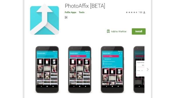 7. PhotoAffix