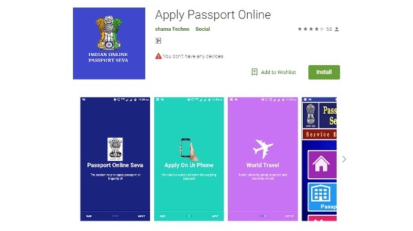 Online Passport Services and Seva