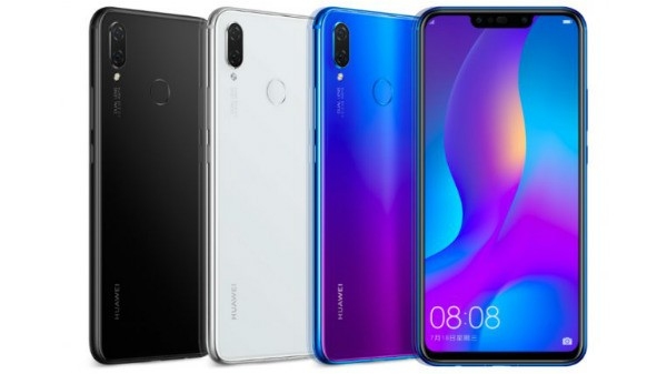 Huawei नोवा 3i (आईरिस बैंगनी और ब्लैक)