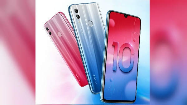 Honor 10 Lite स्मार्टफोन 13,999 रुपये की कीमत के साथ हुआ लॉन्च Honor 10 Lite स्मार्टफोन 13,999 रुपये की कीमत के साथ हुआ लॉन्च