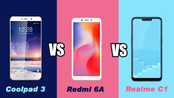 Coolpad Cool 3 vs Redmi 6A vs Realme C1: सबसे अच्छा कौन है...? Coolpad Cool 3 vs Redmi 6A vs Realme C1: सबसे अच्छा कौन है...?