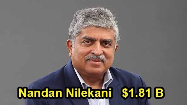 8वें नंबर पर Nandan Nilekani