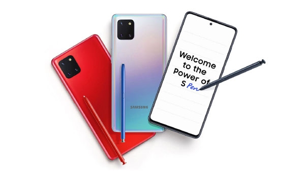 जादू की छड़ी के साथ लॉन्च हुआ Samsung Galaxy Note 10 Lite जादू की छड़ी के साथ लॉन्च हुआ Samsung Galaxy Note 10 Lite