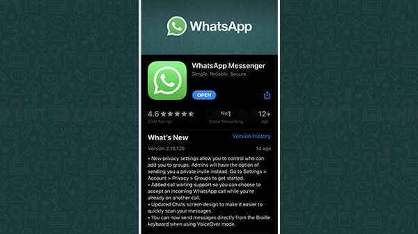 WhatsApp: iPhone वालों के लिए एक जरूरी ख़बर